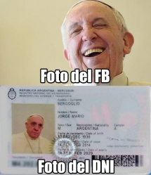 Papa Francisco no te preocupes, nos pasa a todos!