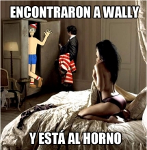 Dónde está Wally? Pobre...