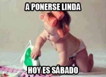 A ponerse linda!!!