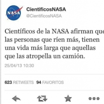 Científicos de la NASA afirman...