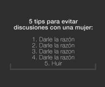 5 tips para evitar discusiones con una mujer