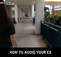 Como evitar a un ex novio