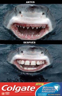 Antes y después de Colgate