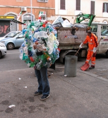 El hombre basura