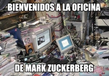 La oficina de Mark Zuckerberg