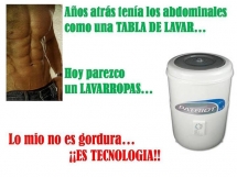 Lo mío no es gordura es tecnología