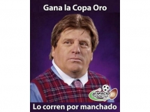 Miguel Herrera gana la copa Oro, lo corren por manchado