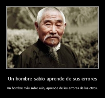 un hombre sabio...