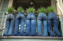 Pantalones reciclados