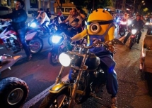 Minion motoquero