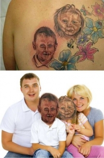 Salieron iguales en el tatuaje! WTF!?